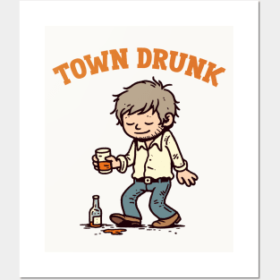 -- Town Drunk -- Posters and Art